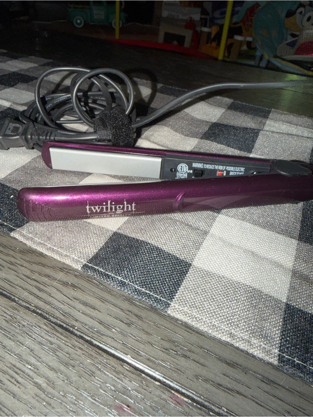 Twilight Vintage Limited Edition Flat Iron never used